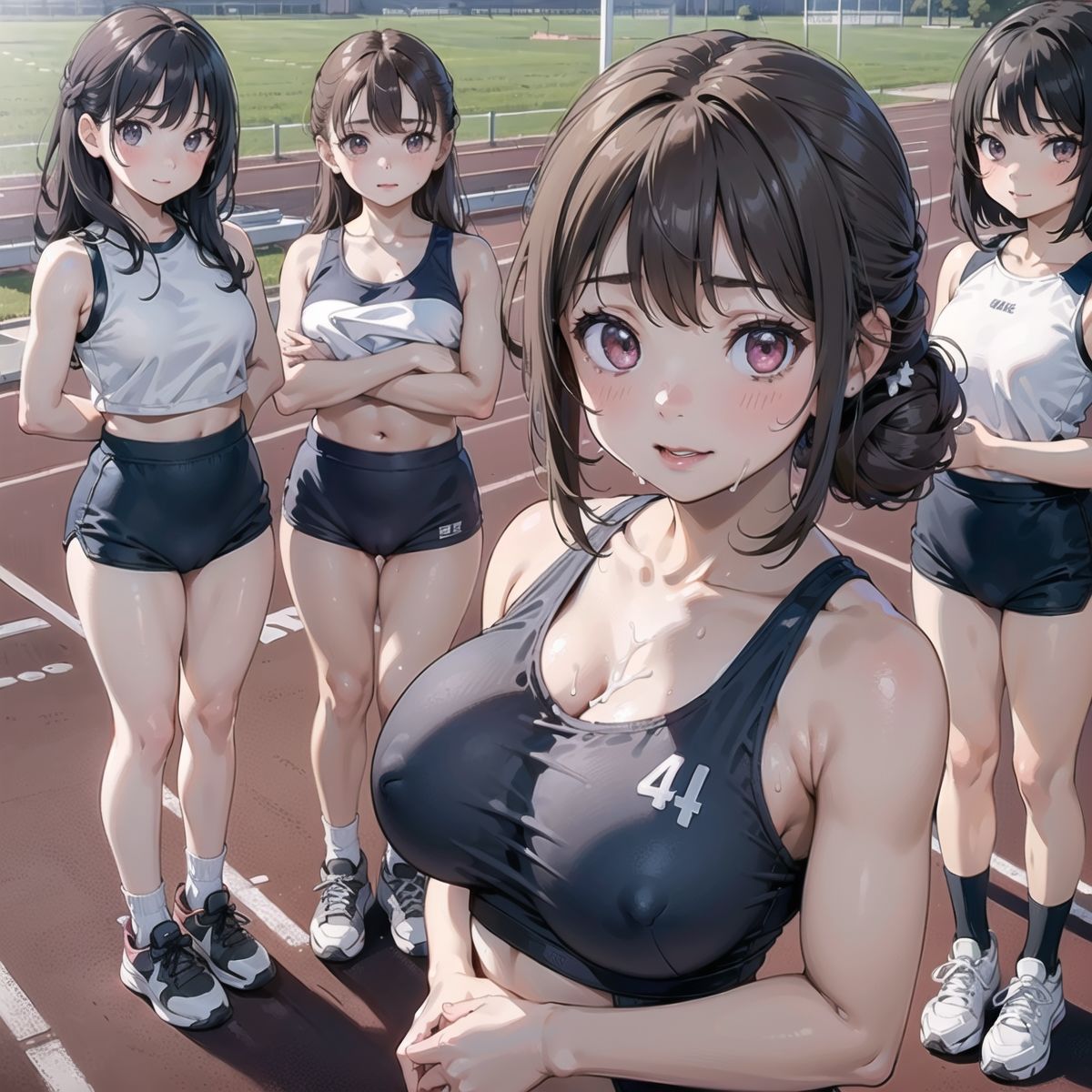 【vol.2】陸上女子のナイショの居残り指導 サンプル3ページ目