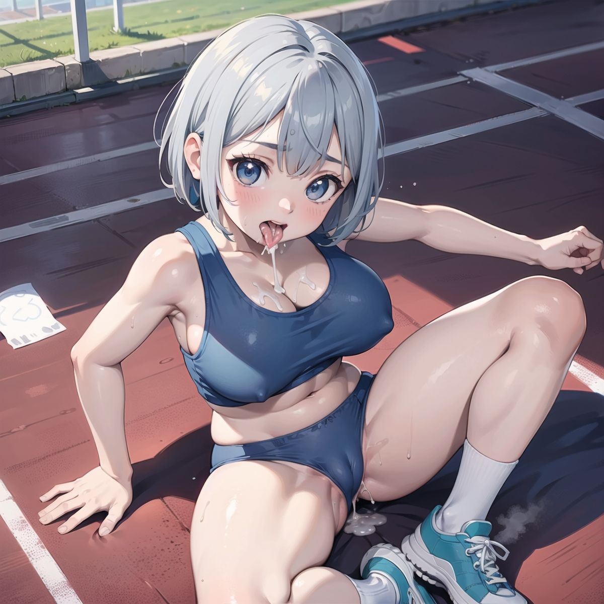 【vol.3】陸上女子のナイショの居残り指導 サンプル6ページ目