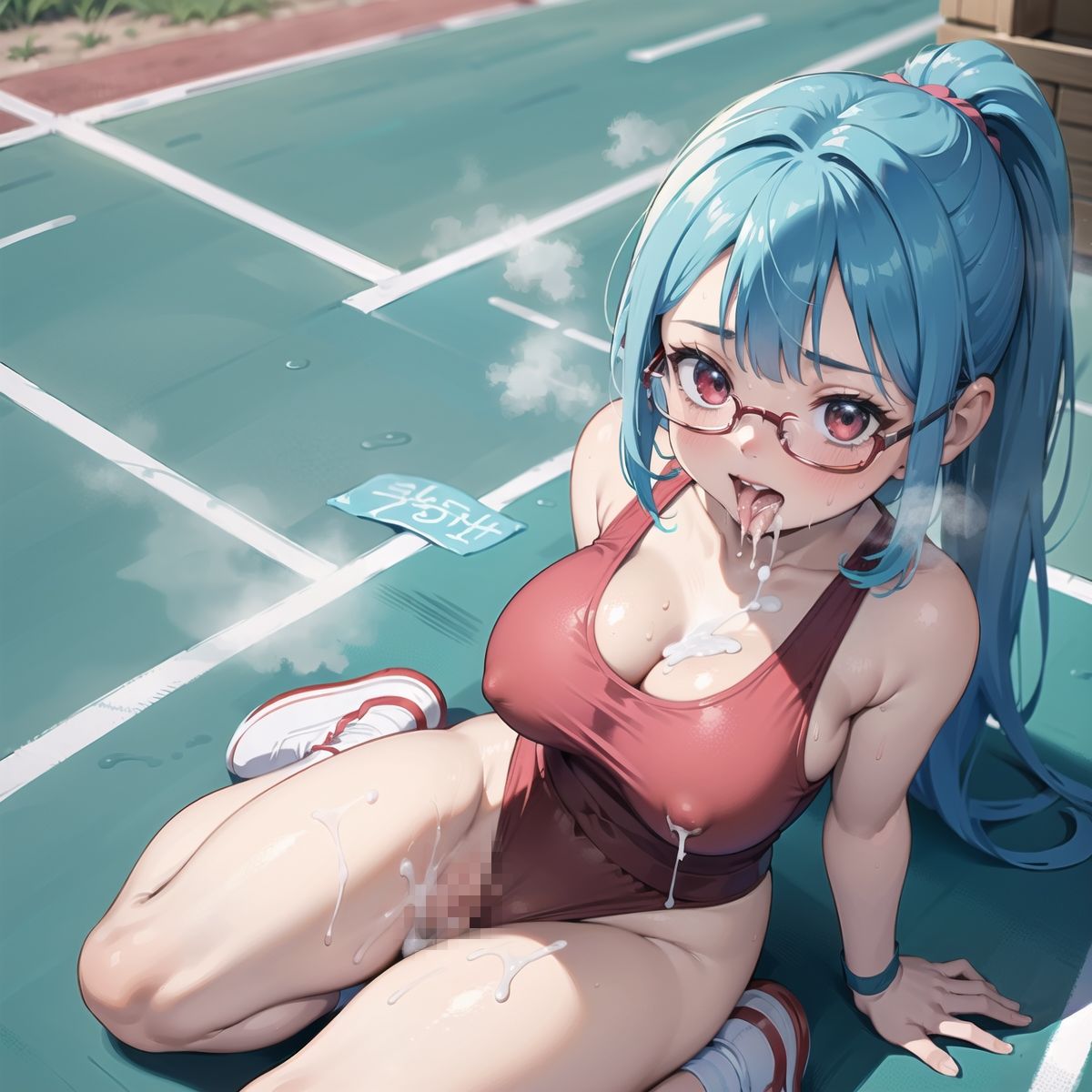 【vol.9】陸上女子のナイショの居残り指導 サンプル6ページ目