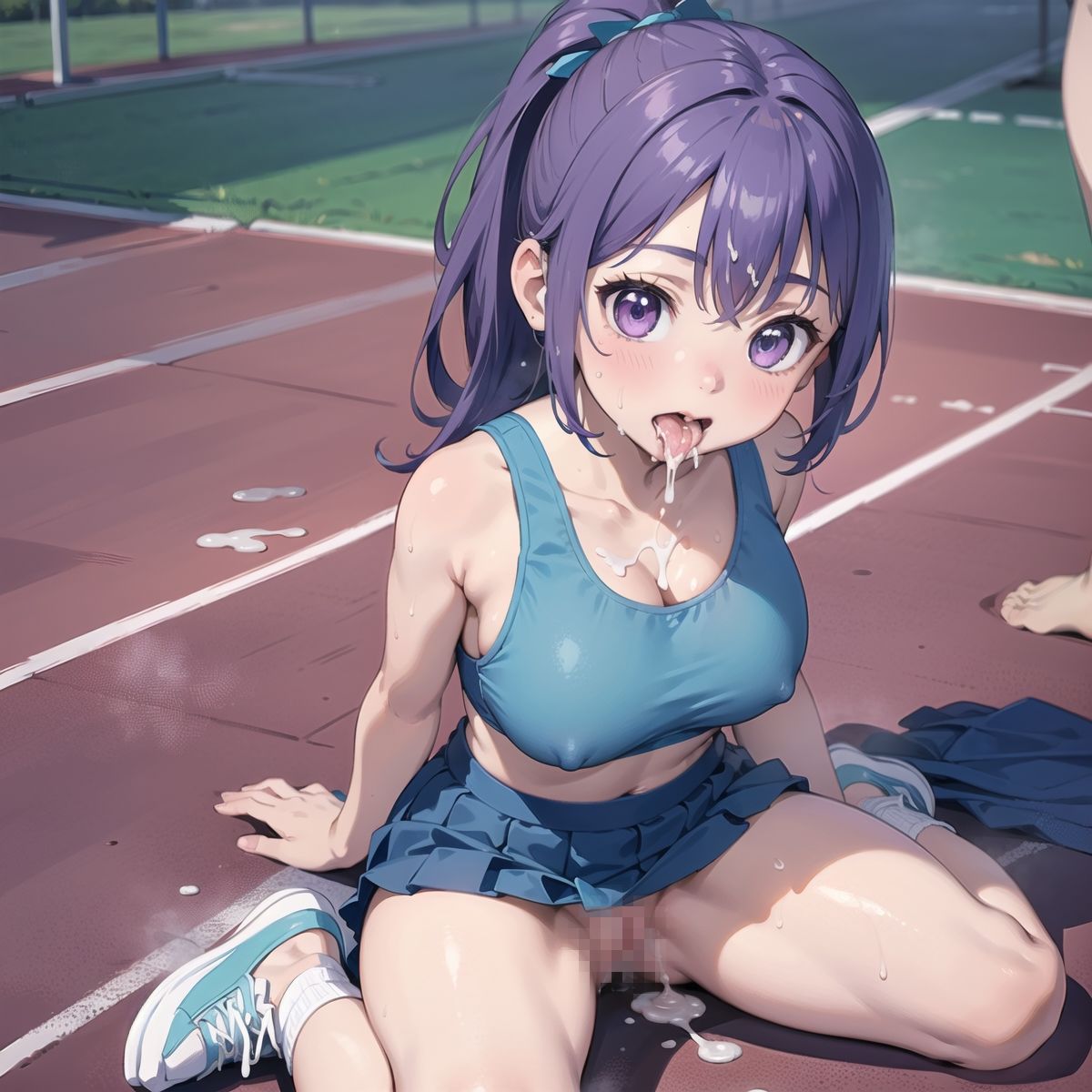 【vol.12】陸上女子のナイショの居残り指導 サンプル1ページ目