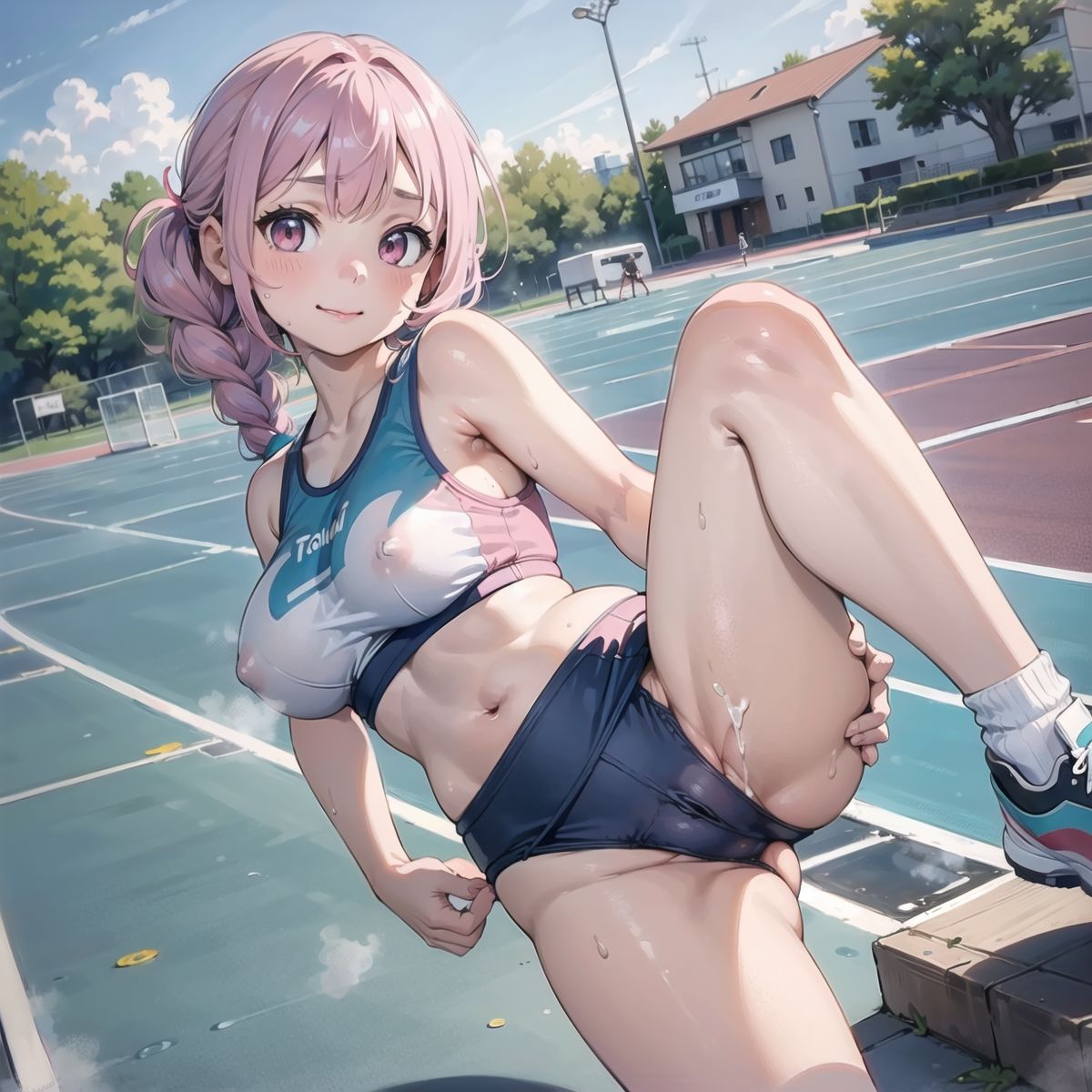 【vol.12】陸上女子のナイショの居残り指導 サンプル5ページ目