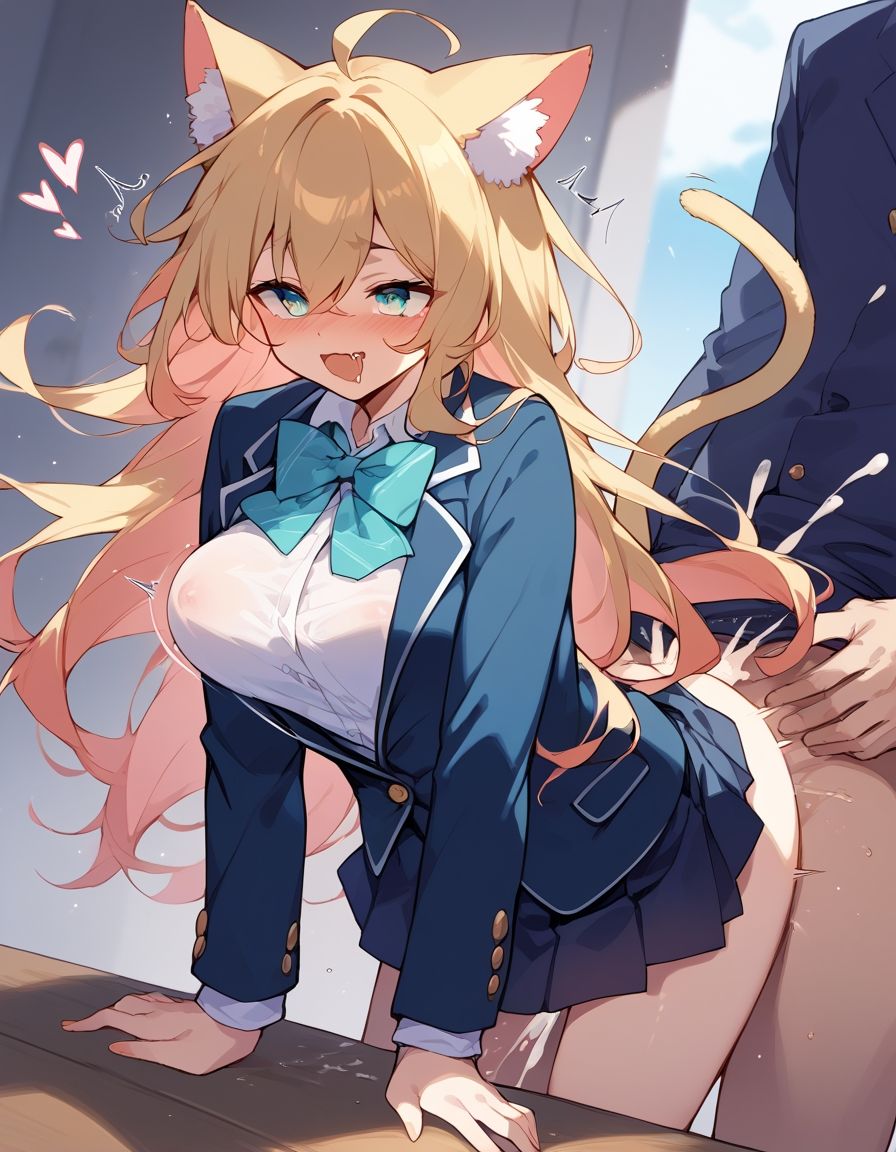 ネコミミ少女と種付け性活 サンプル1ページ目