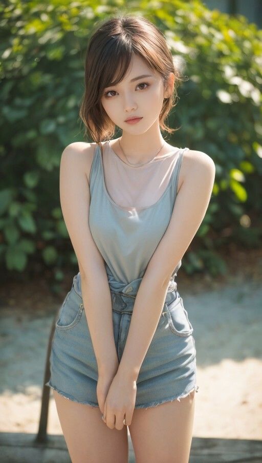 春夏服でパシャリ写真集 サンプル3ページ目