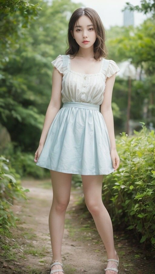 春夏服でパシャリ写真集 サンプル4ページ目