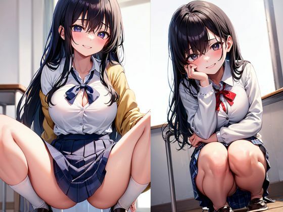 あの子のパンツが見たい！ サンプル6ページ目