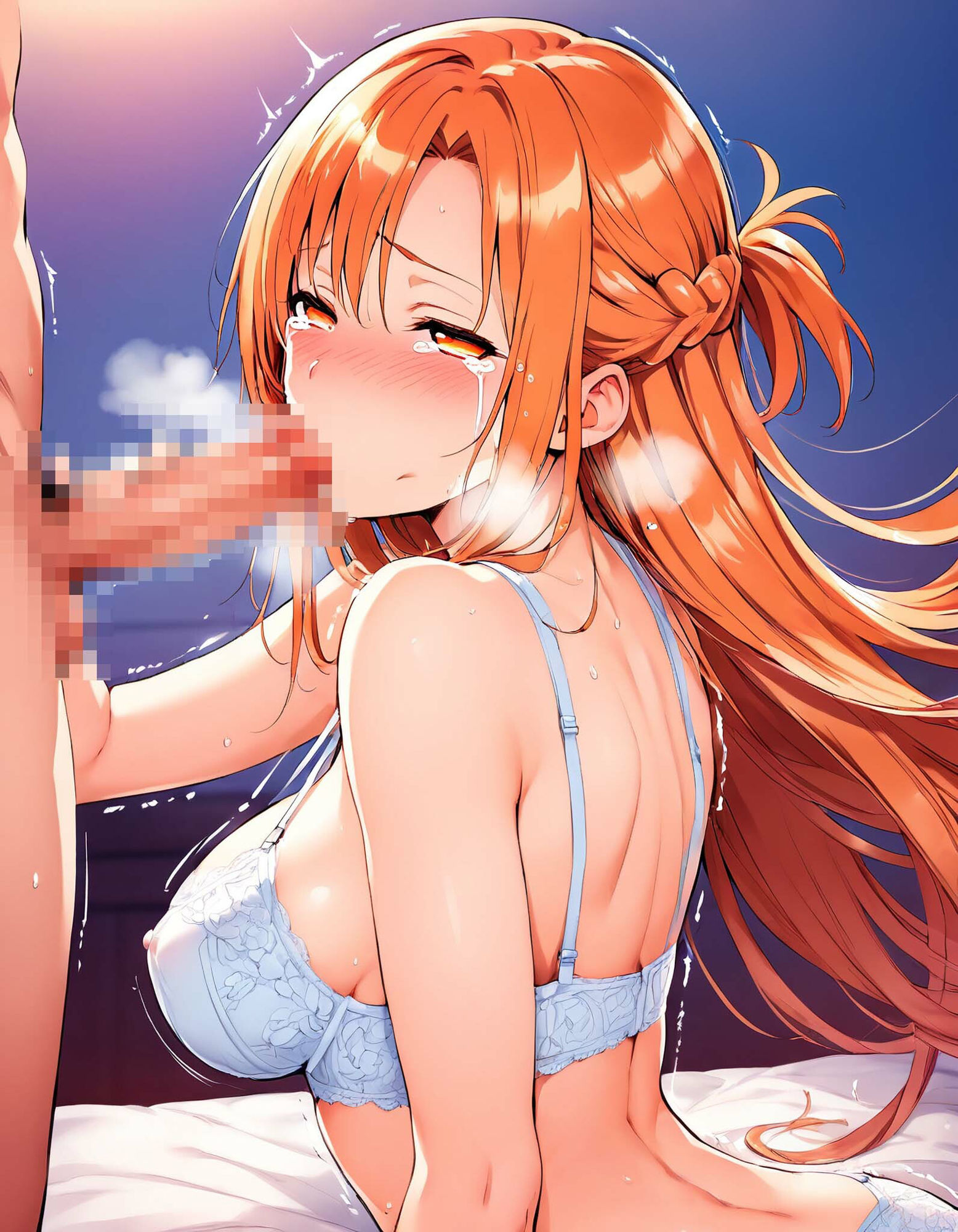 アスナちゃんをただ無慈悲に孕ませたい！ サンプル2ページ目