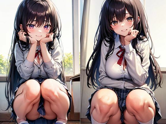 ラブラブ制服デート サンプル1ページ目