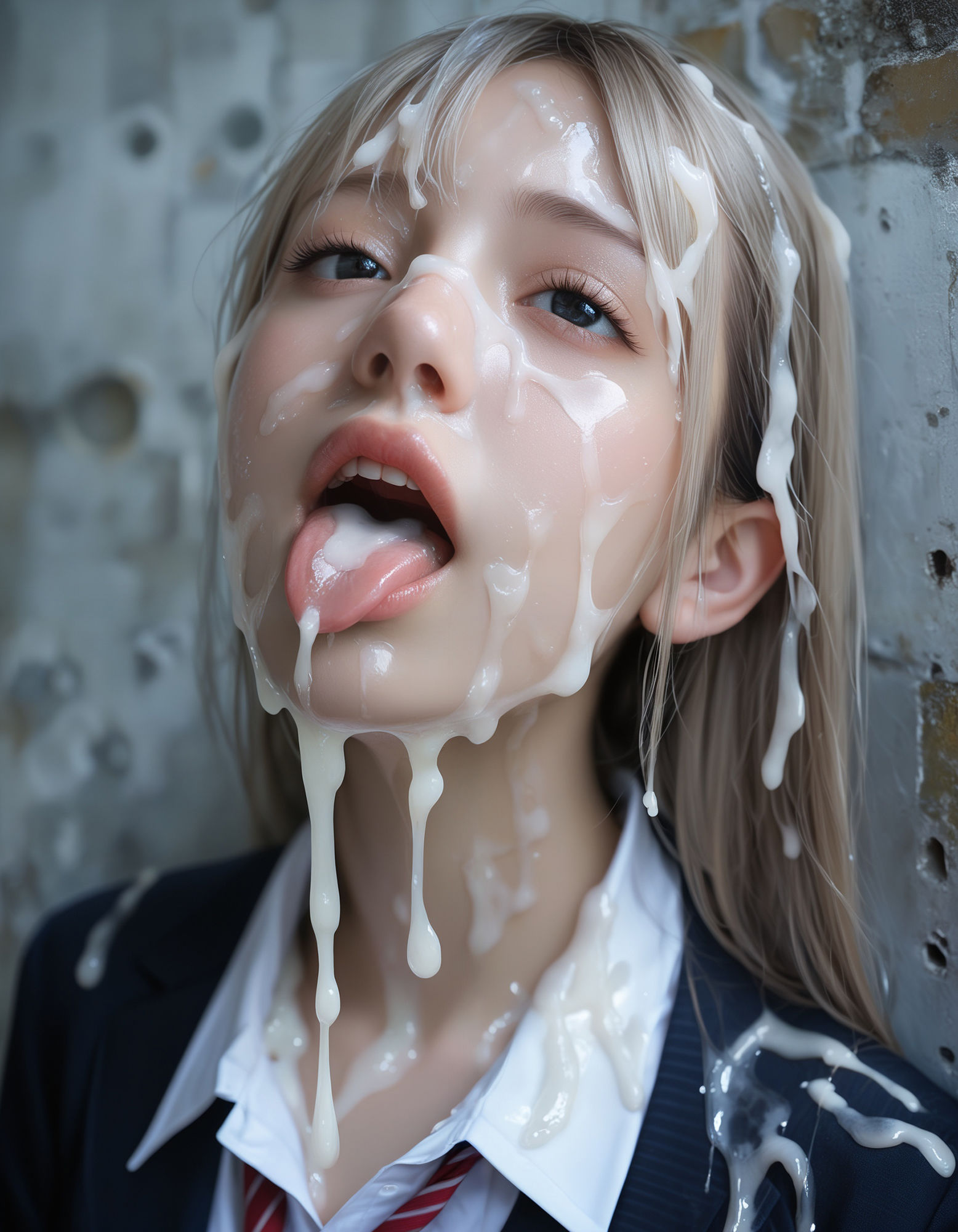 ぶっかけ！！JK 精液まみれの女子〇生たち サンプル6ページ目