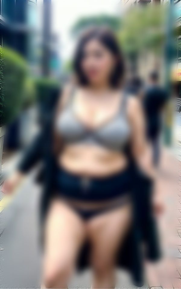 【デブ下着散歩】ぽっちゃり脂肪を燃やす198人 サンプル1ページ目