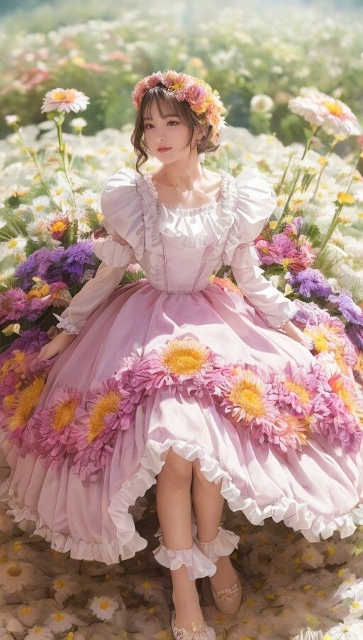 ガーベラとドレスでパシャリ写真集 サンプル5ページ目