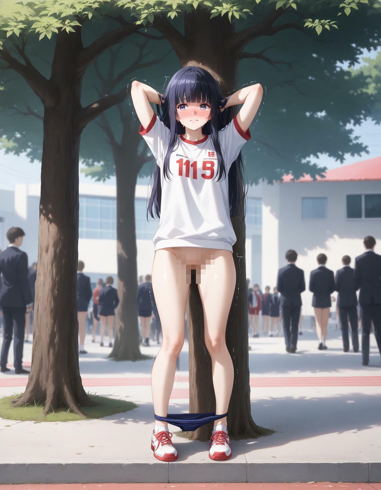 死ぬほど恥ずかしい思いをする女の子集 サンプル1ページ目