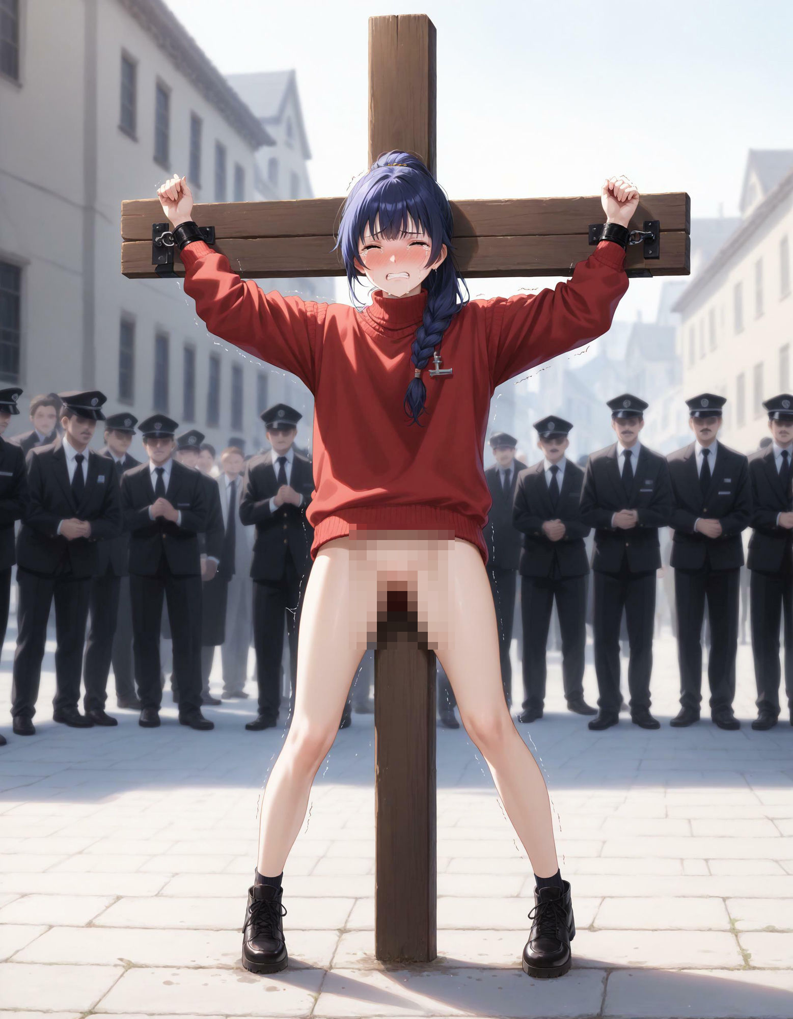 死ぬほど恥ずかしい思いをする女の子集 サンプル5ページ目