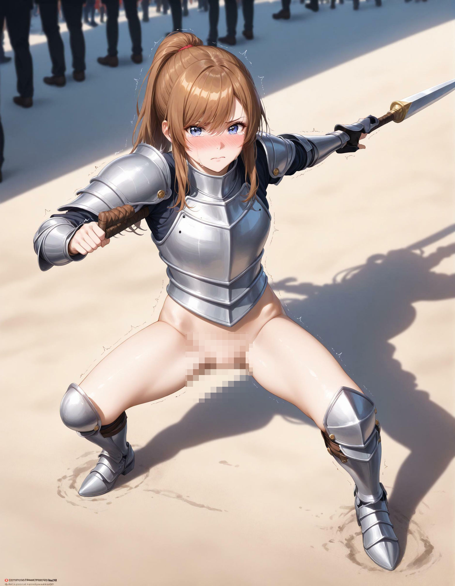 死ぬほど恥ずかしい思いをする女の子集 サンプル7ページ目