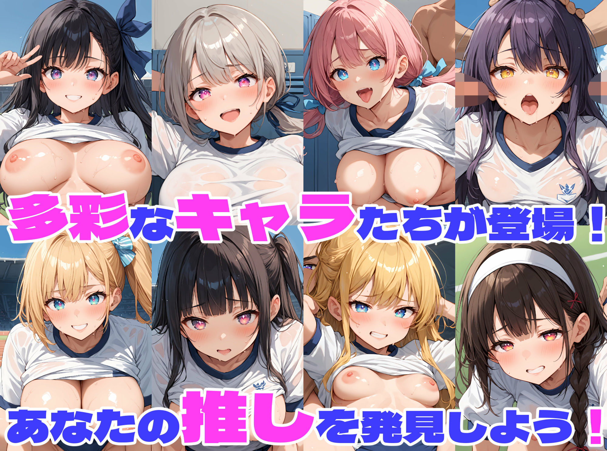 性育学園No.07〜ブルマ編〜体育授業でブルマ・体操着女子をハメまくれ！【※CG350枚】 サンプル3ページ目