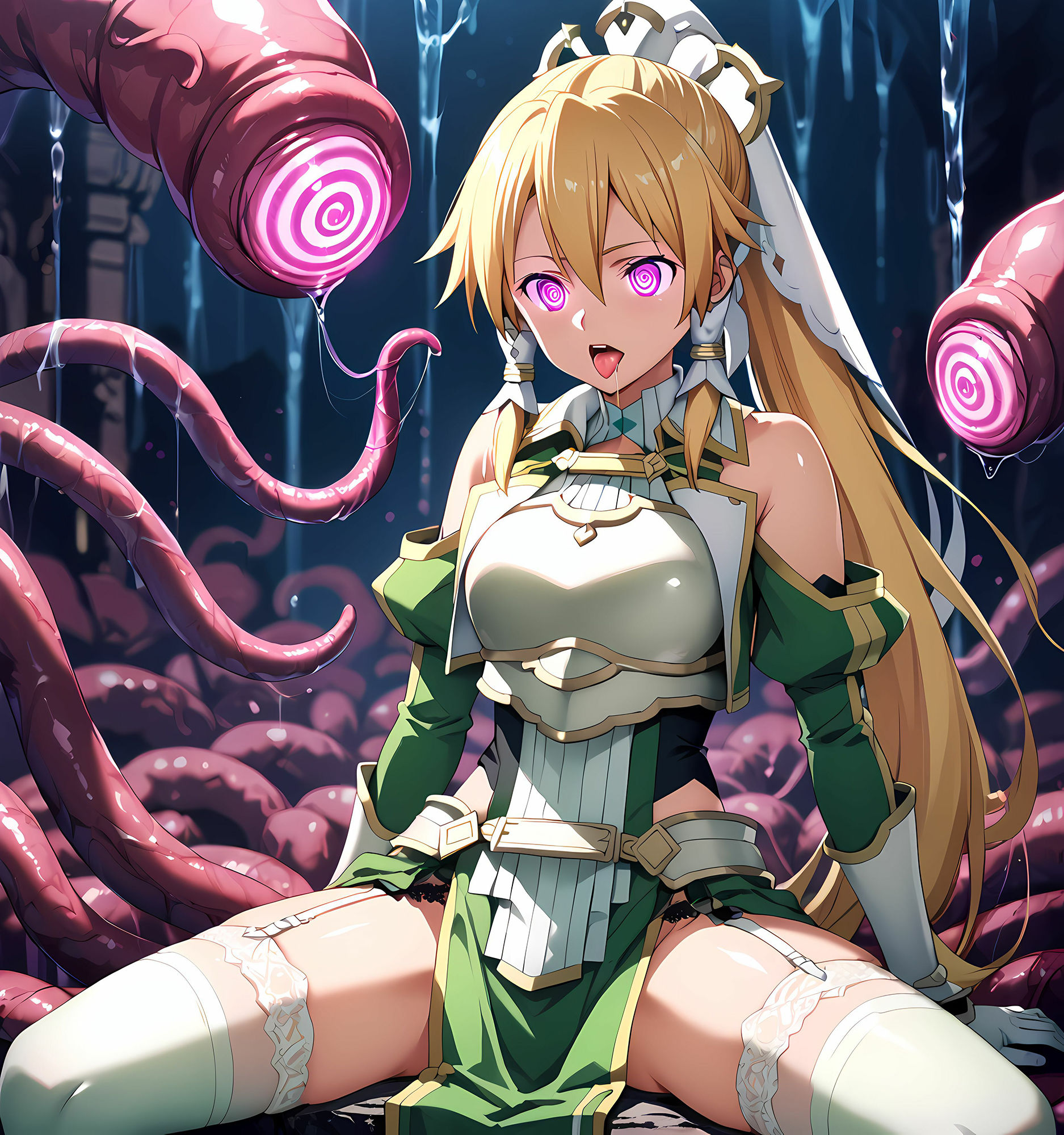 女神触手悪堕ちドスケベ交尾・淫魔化転生 サンプル7ページ目