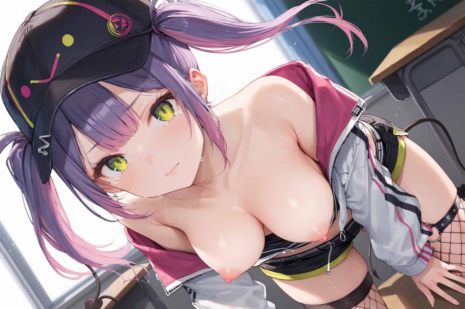 美少女トワ様の顔面アップ part1 サンプル9ページ目