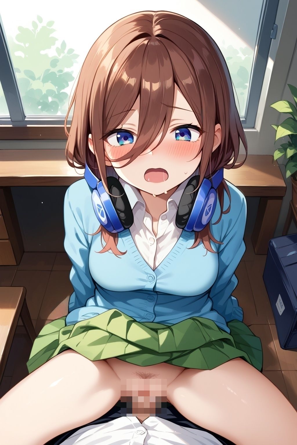 五等分◯花嫁 校内射◯編 サンプル6ページ目