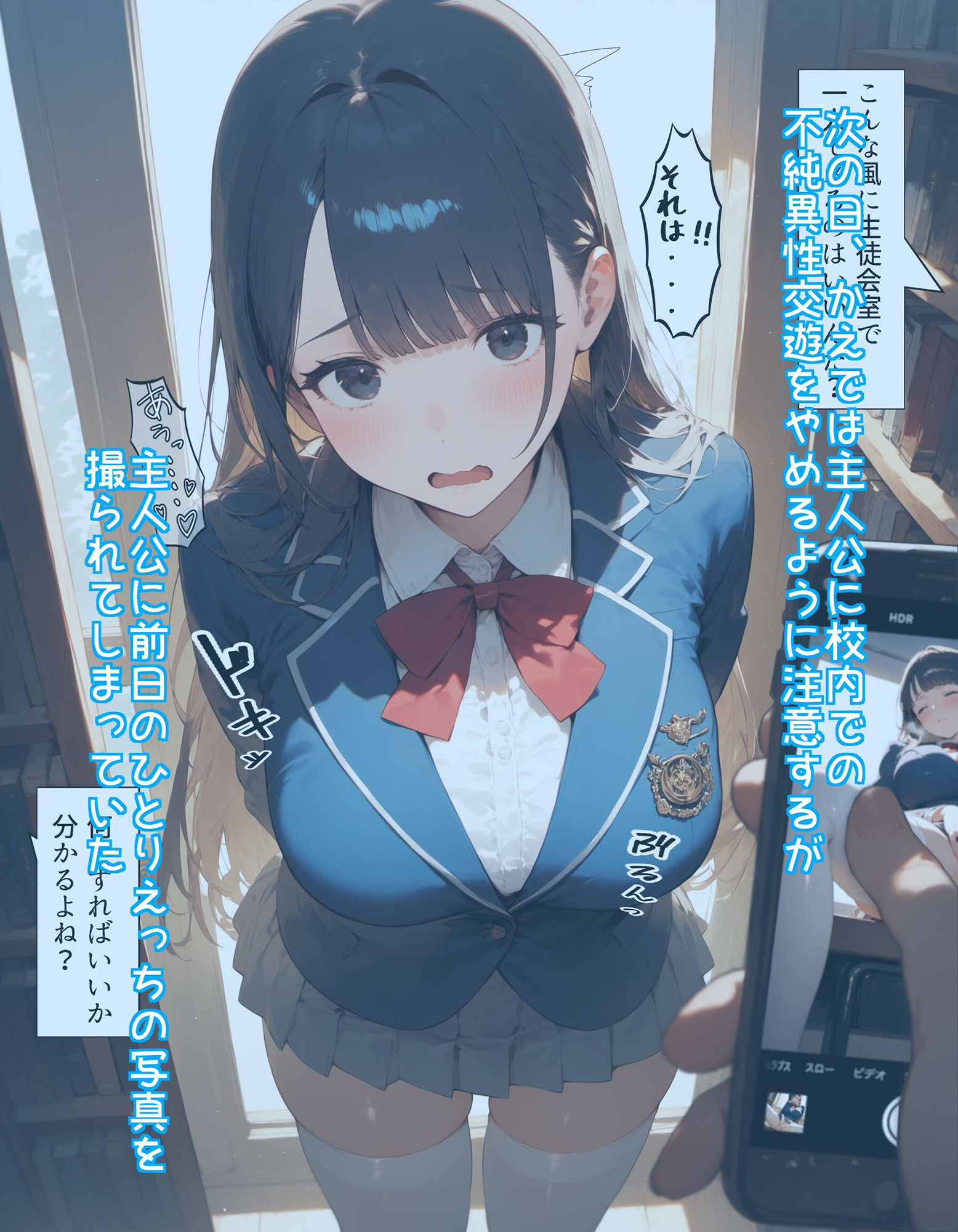ひとりえっちの写真で脅されてしまう幼馴染の姉 サンプル3ページ目