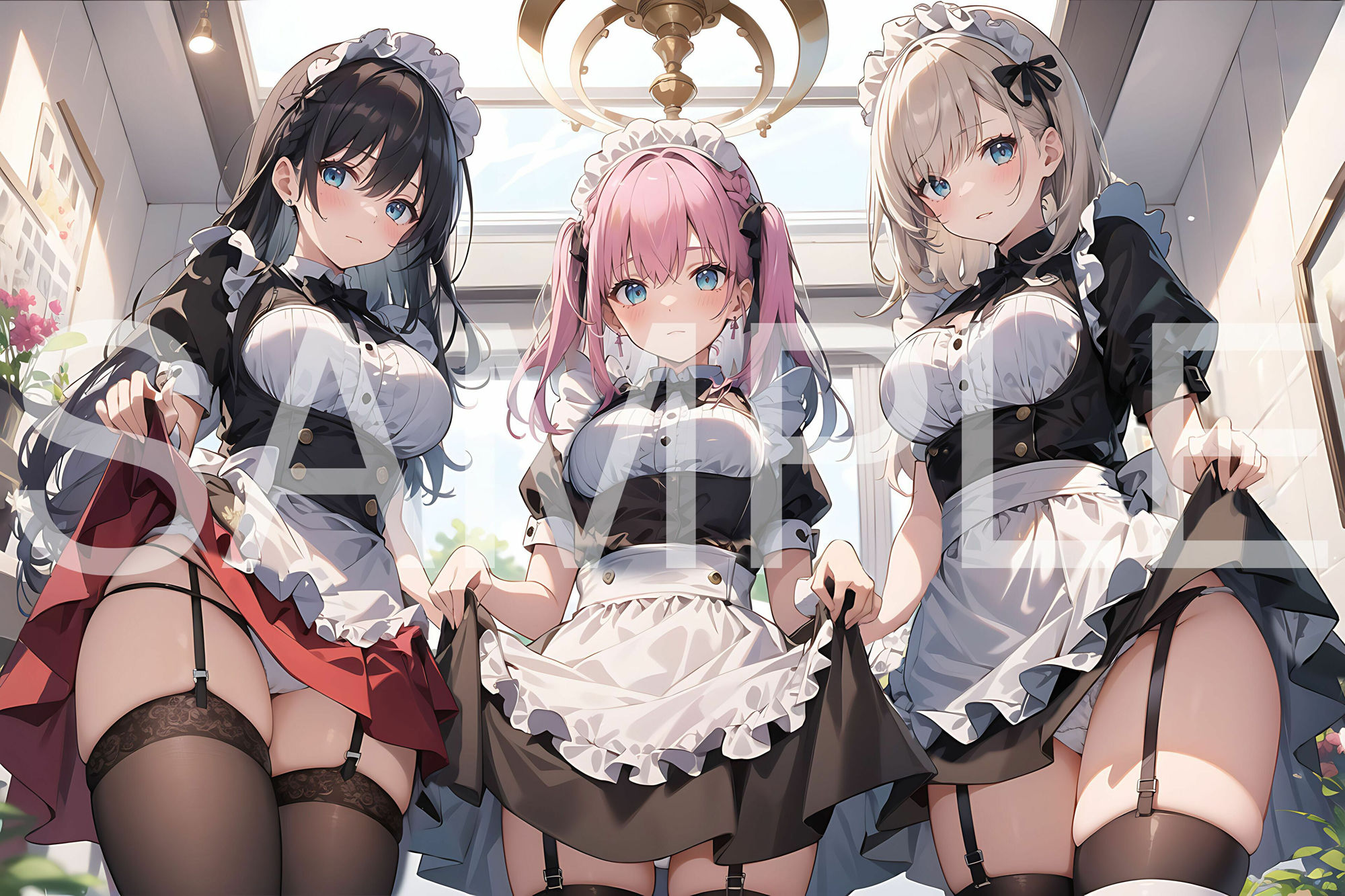 メイド×ハーレム サンプル4ページ目