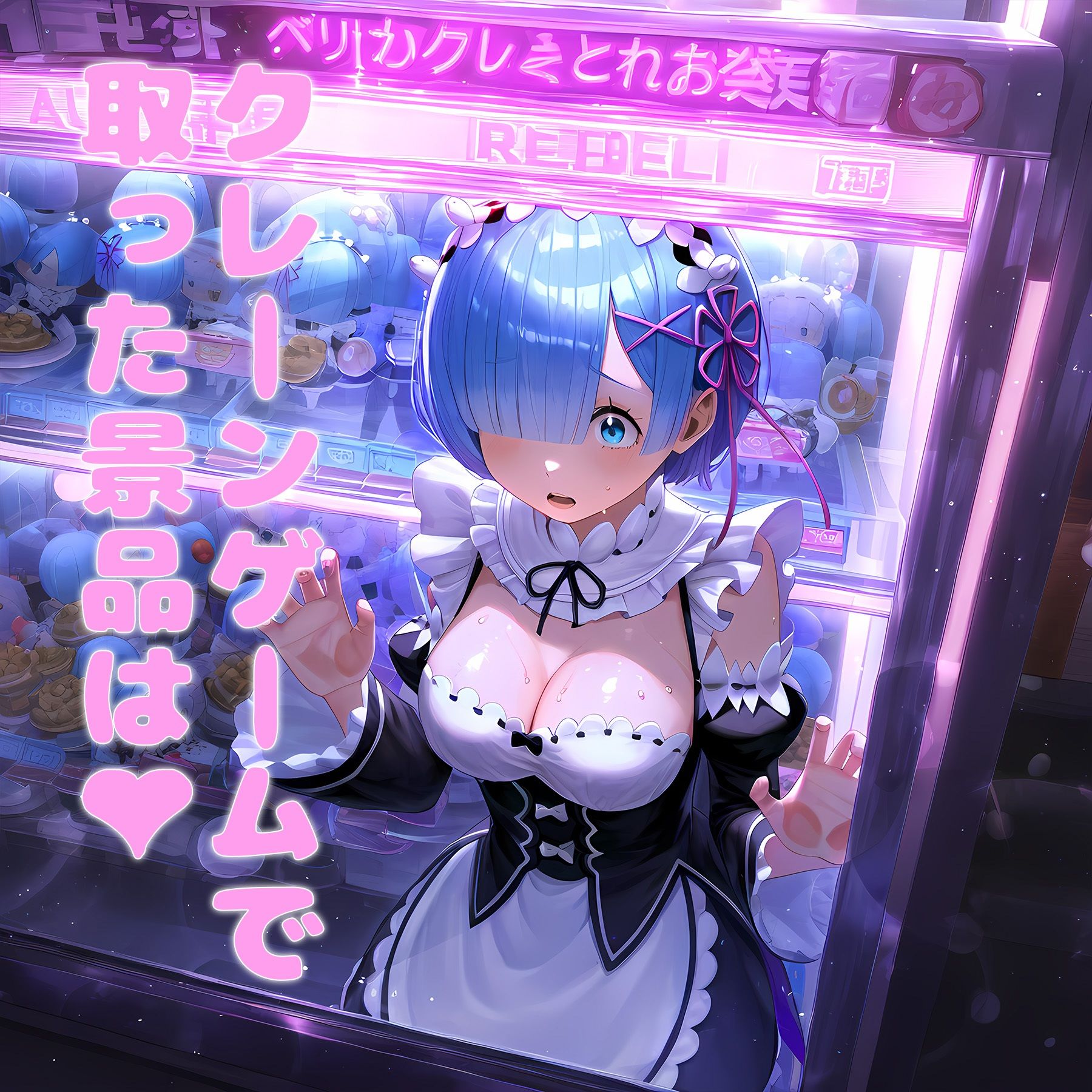 クレーンゲームで異世界の女を獲得する サンプル1ページ目