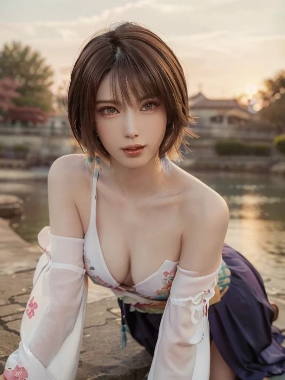 召喚士ユウナの輝き:コスプレ美女の幻想世界 サンプル5ページ目
