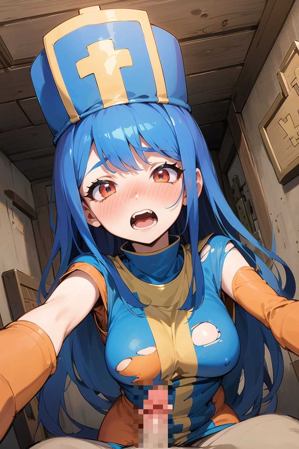女僧侶ちゃんの災難 サンプル3ページ目