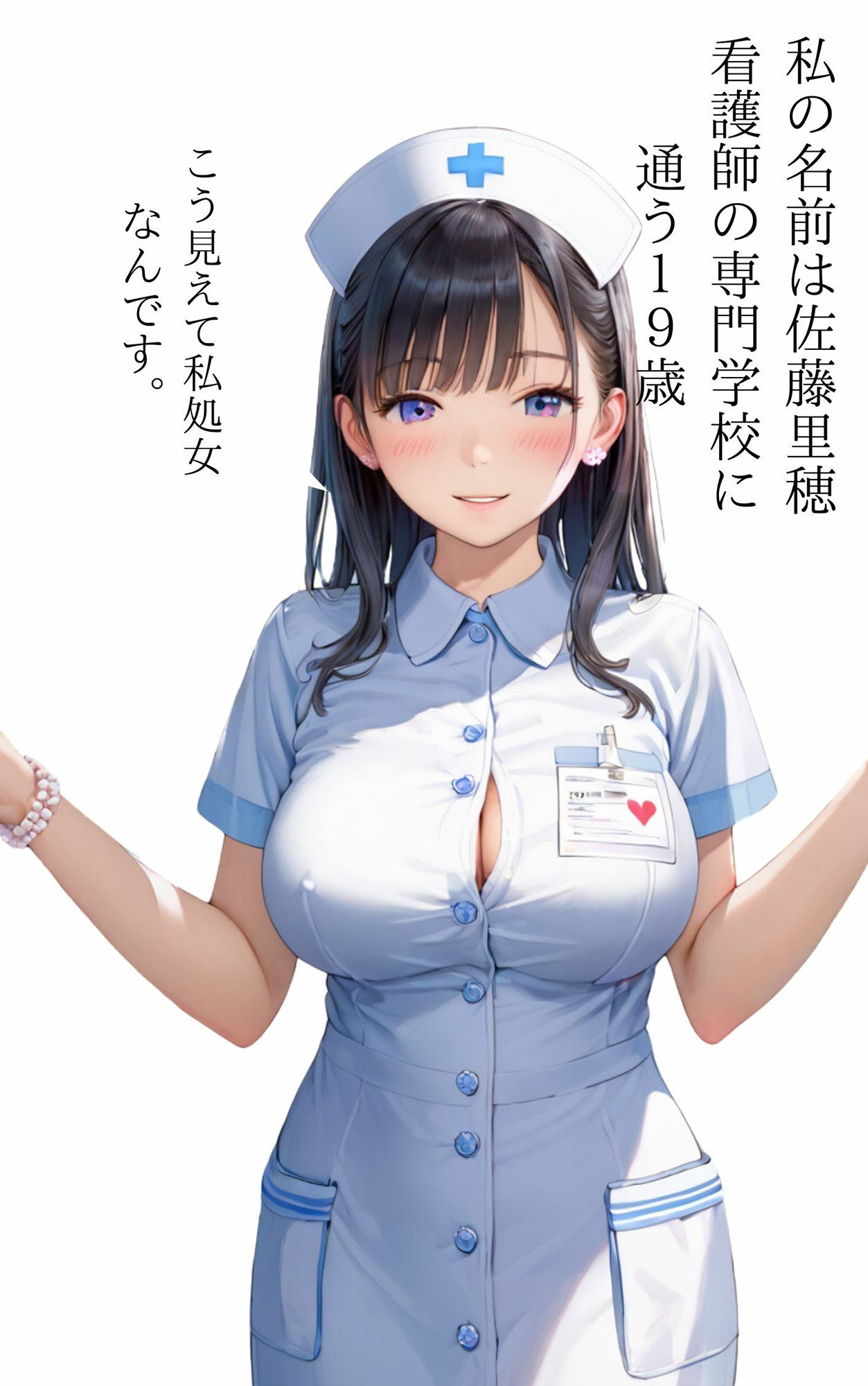 病院実習に来た処女看護学生がどエロナースになるまで サンプル1ページ目