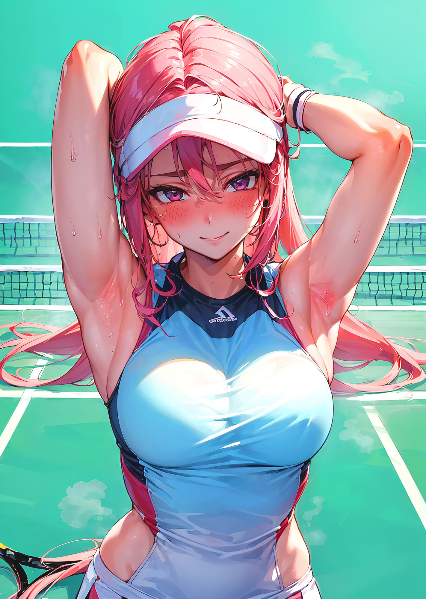 テニス部の脇 サンプル1ページ目