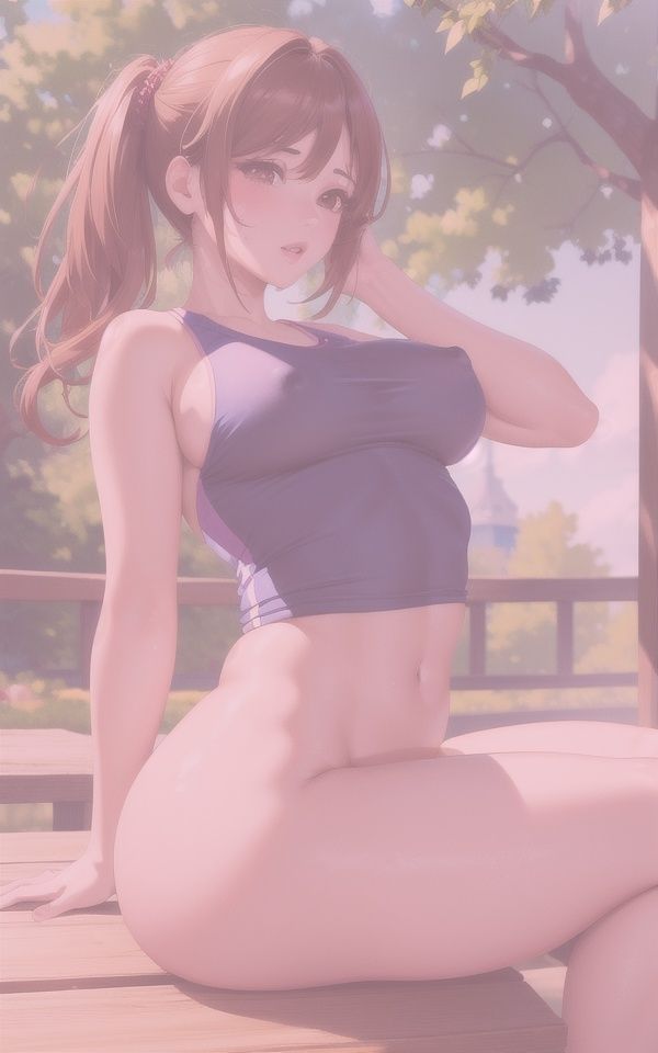 美女アスリート SEXY露出 サンプル1ページ目