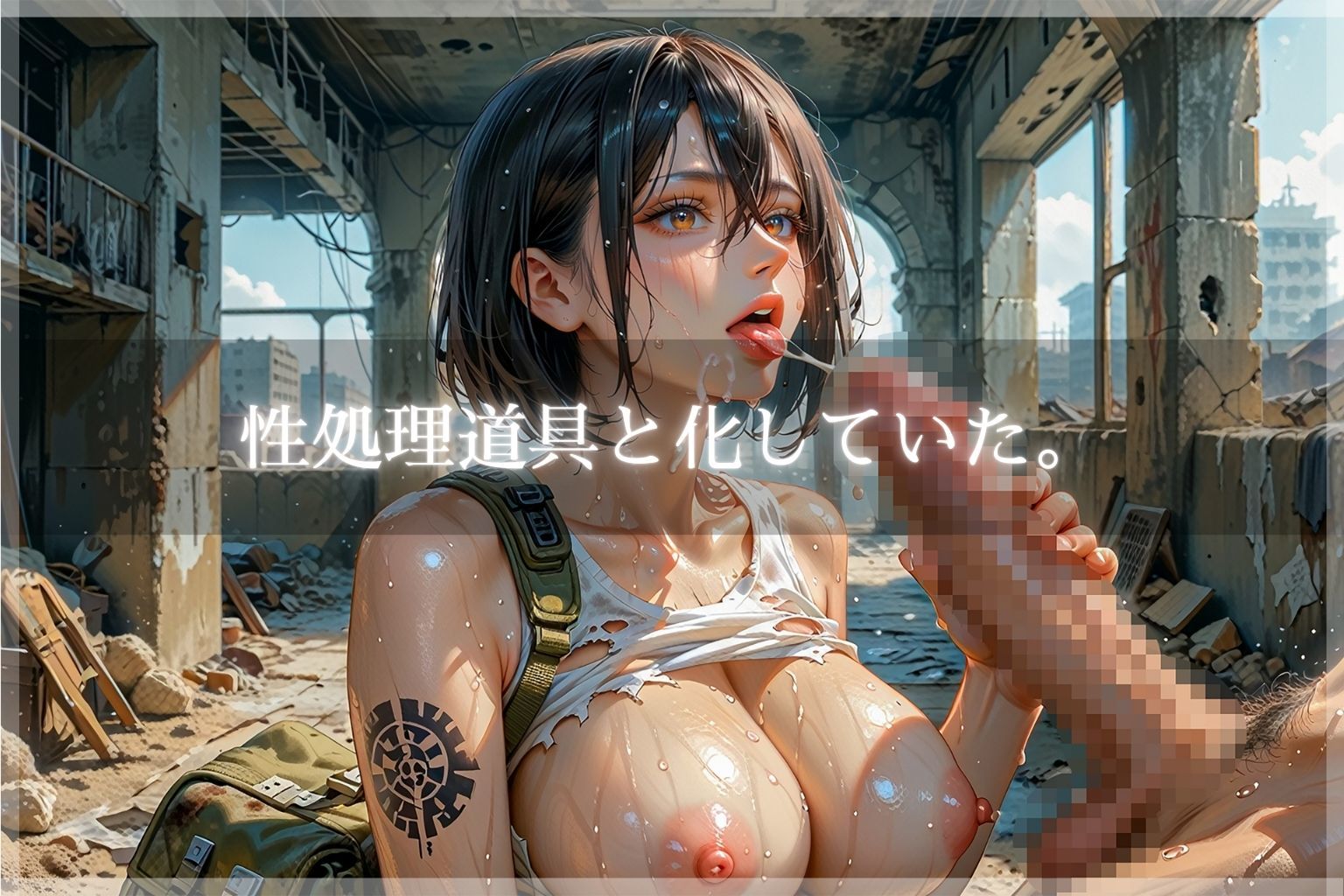 無秩序未来都市〜性処理ディストピア〜 サンプル4ページ目