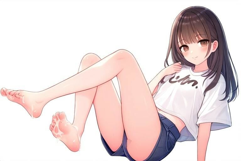 巨乳な同級生の足コキ〜エッチしてもいいよ〜 サンプル2ページ目