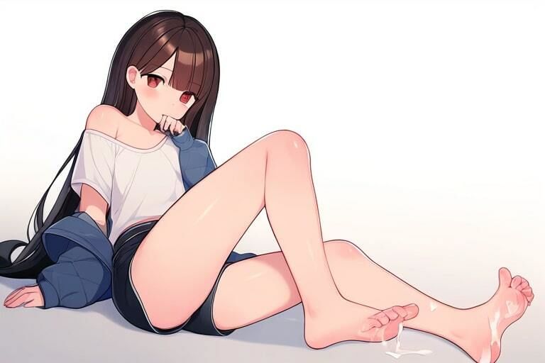 巨乳な同級生の足コキ〜エッチしてもいいよ〜 サンプル6ページ目
