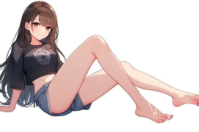 巨乳な同級生の足コキ〜エッチしてもいいよ〜 サンプル9ページ目