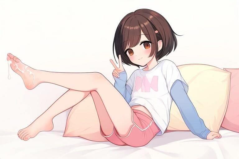 おせっせ好きな女の子〜気持ちいい足コキ〜 サンプル9ページ目