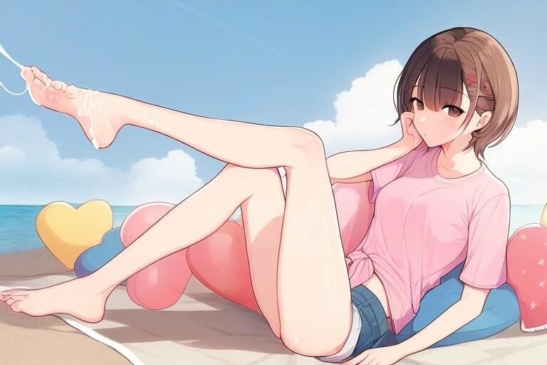 女子マネ部員に性処理してもらう〜時間ないし足でいいよね〜 サンプル10ページ目