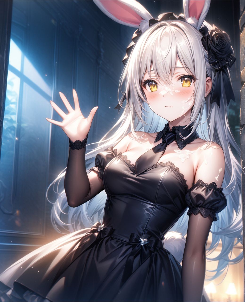 美少女〇〇まみれ・ブラ〇（NIKKE） サンプル1ページ目