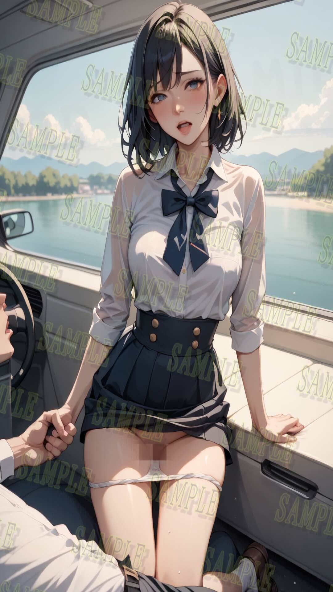 こんな...人に見られちゃう..のに...もう Vol，3 制服コス サンプル3ページ目
