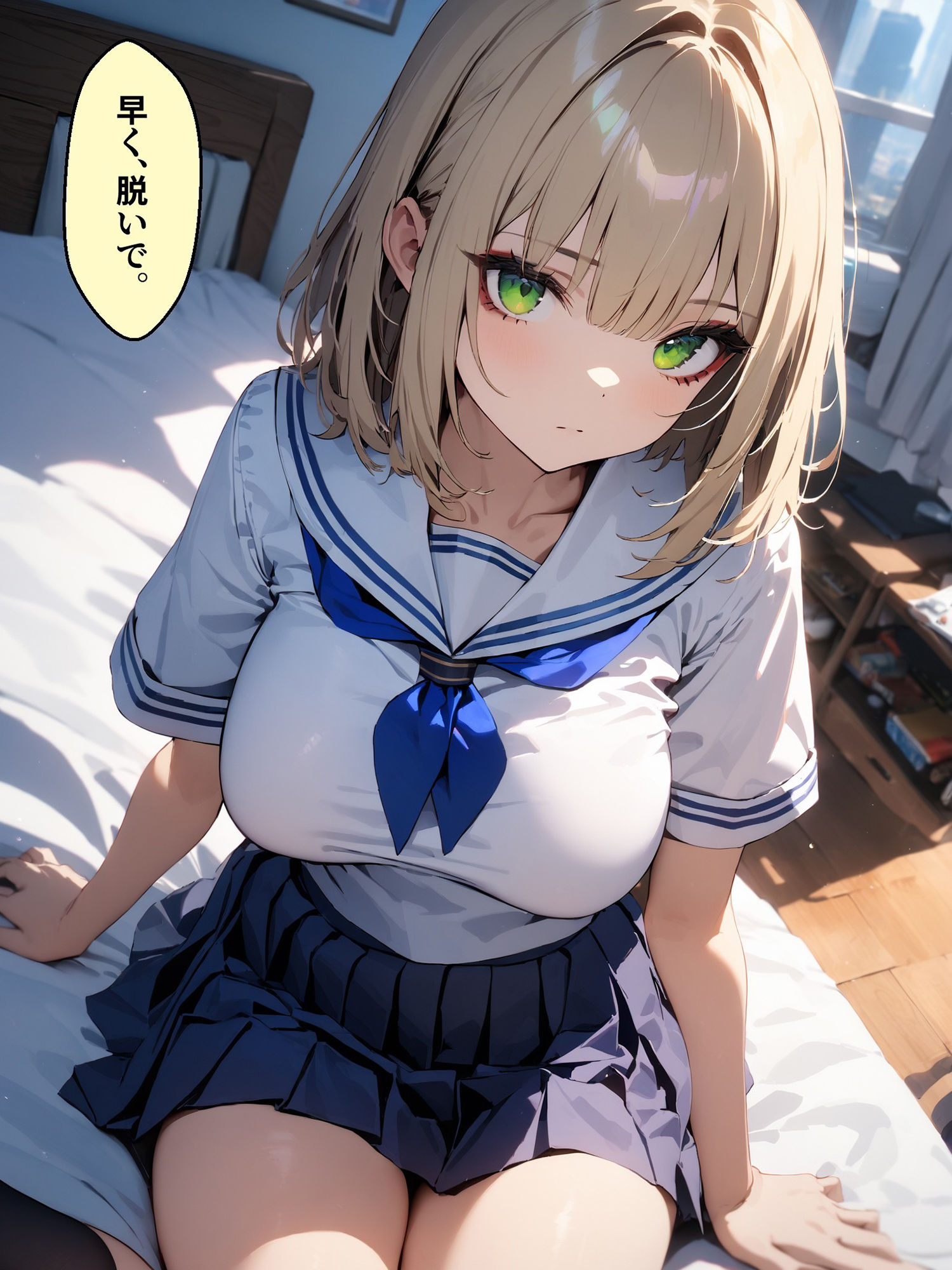 塩対応さんをわからせる サンプル1ページ目
