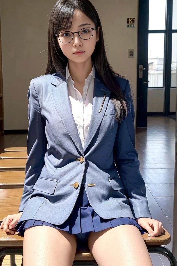 女子校生とめがね サンプル3ページ目