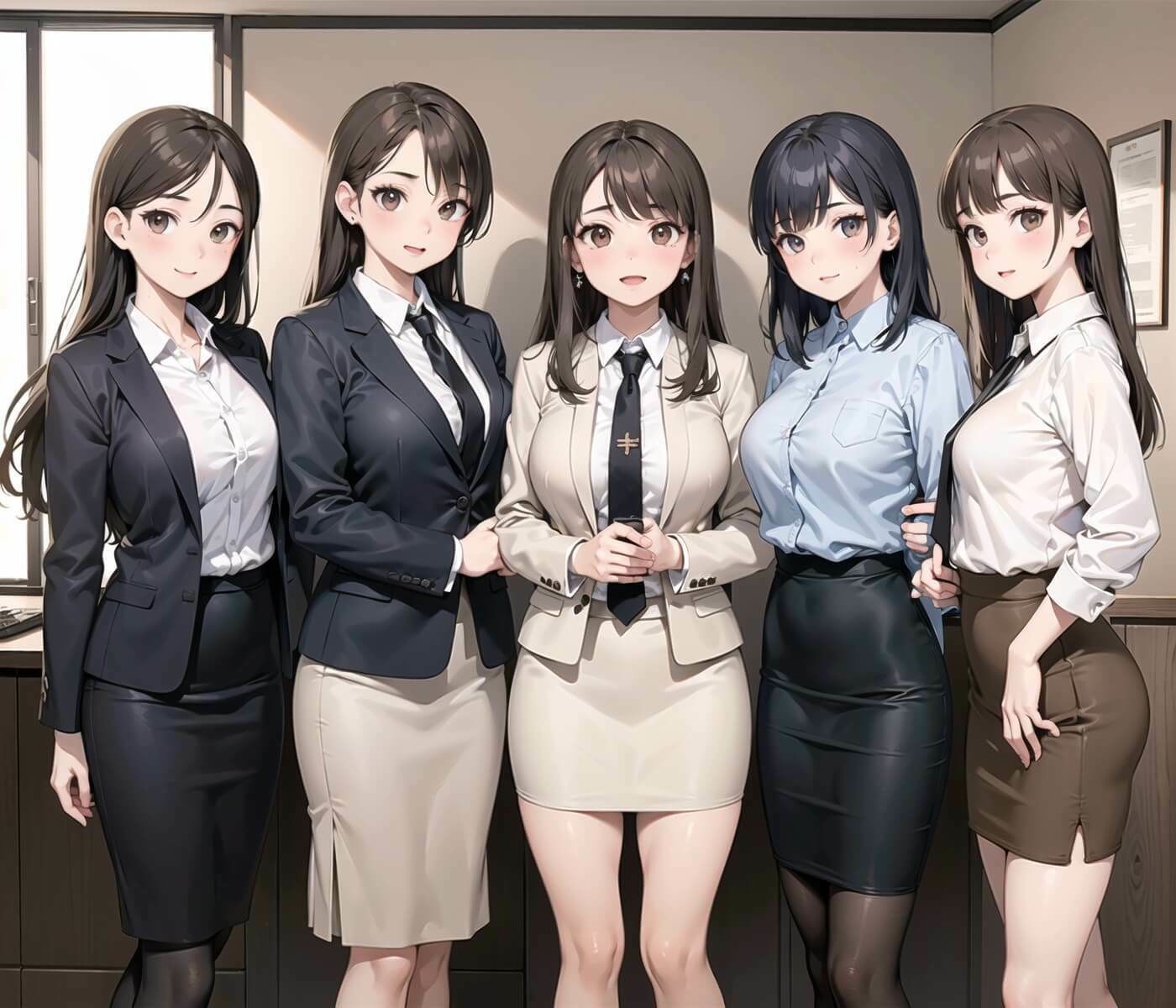 全部中に出して…？美人秘書課を催○支配！2【美麗CG200枚収録】 サンプル2ページ目