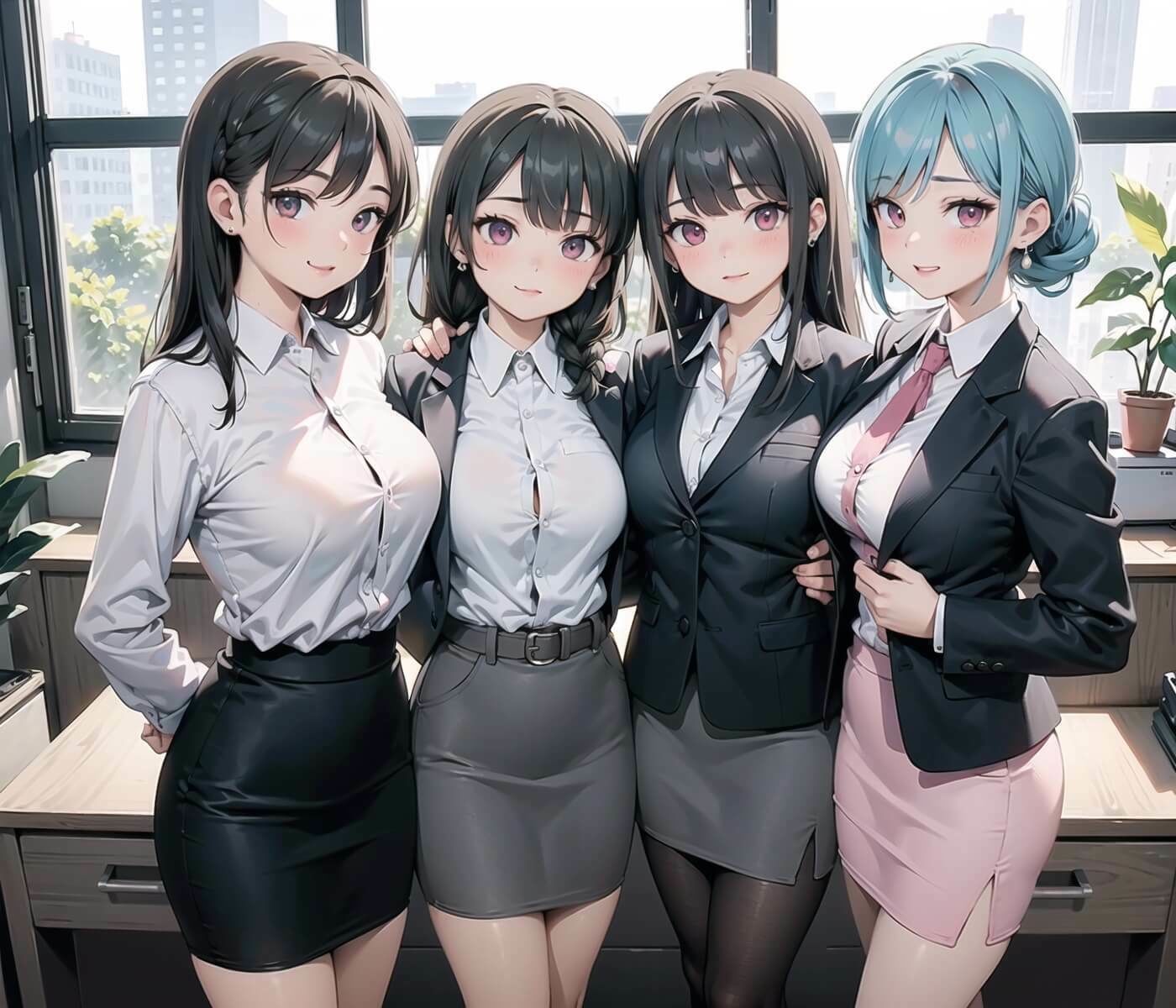 全部中に出して…？美人秘書課を催○支配！3【美麗CG200枚収録】 サンプル2ページ目