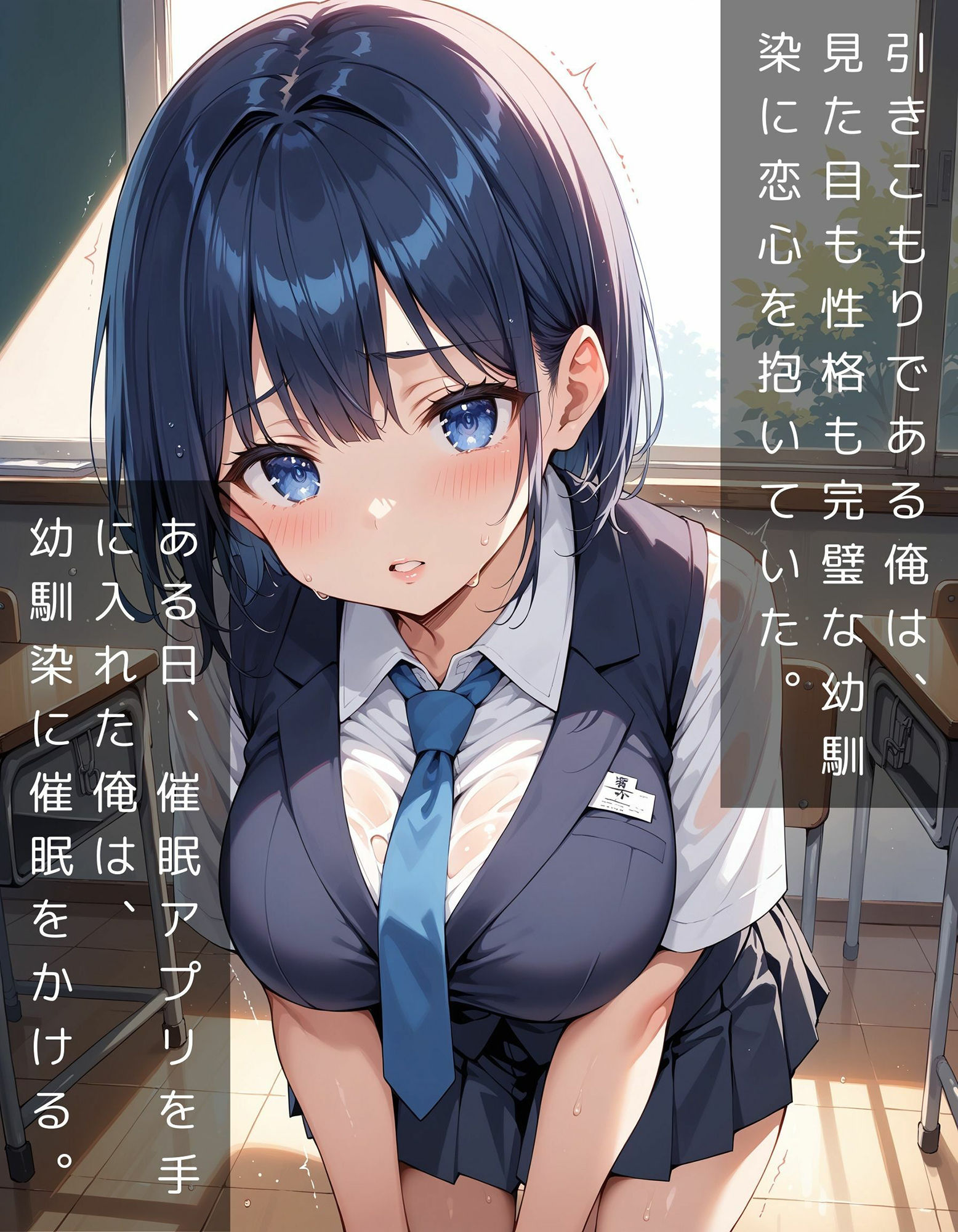催〇アプリを手にした俺 幼馴染のJ〇とやりまくる サンプル1ページ目