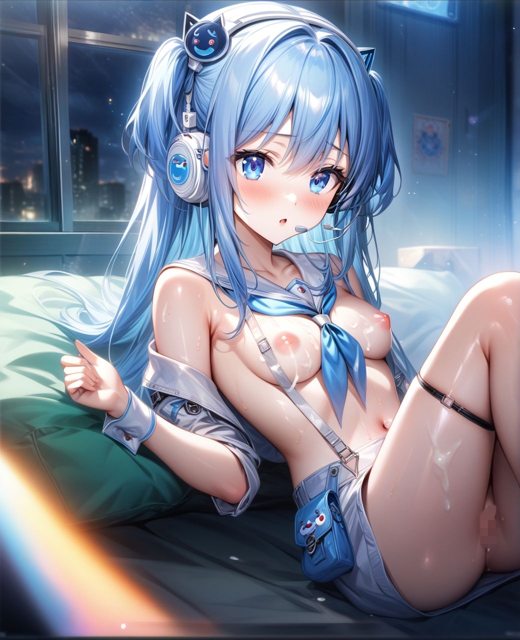 美少女〇〇まみれ・シフ〇ィー（NIKKE） サンプル3ページ目