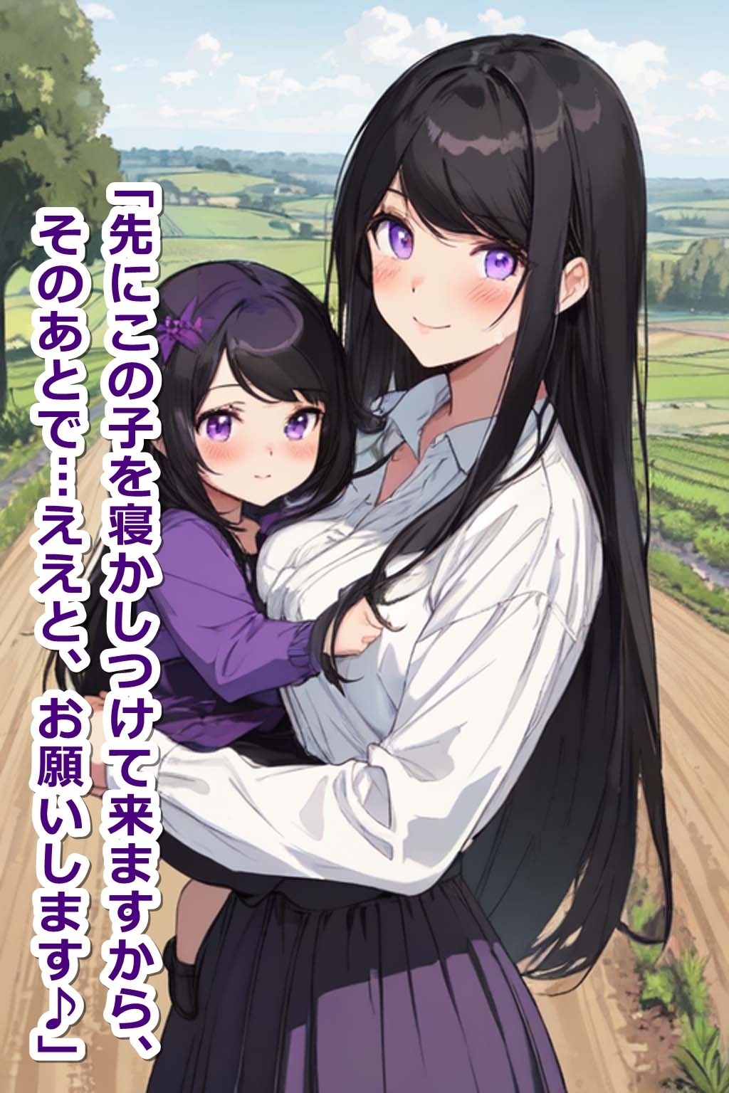 寝取られ願望-田舎の人妻（ママ）は性欲がエグい- サンプル4ページ目