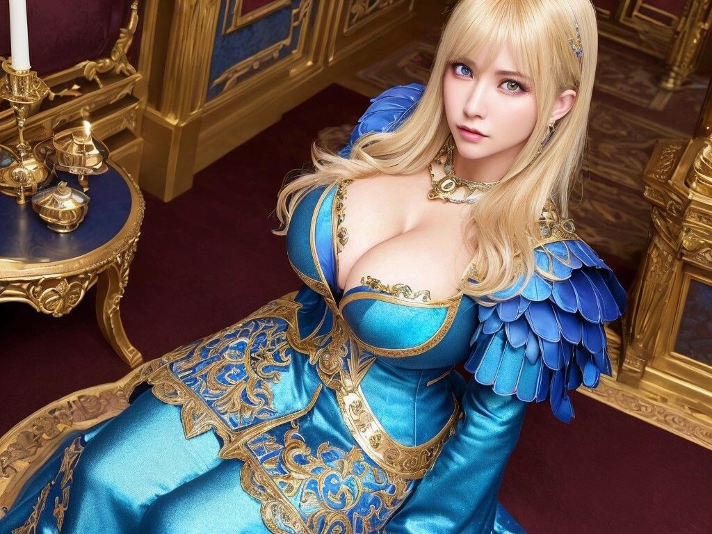 青の女騎士 第7章 〜誓約〜 サンプル4ページ目