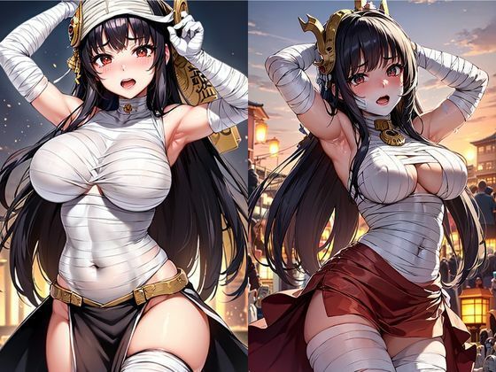 ミイラ女とエッチなハロウィンタイム サンプル4ページ目