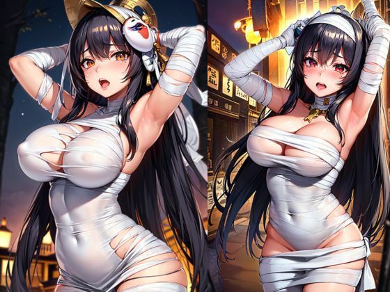 ミイラ女とエッチなハロウィンタイム サンプル6ページ目