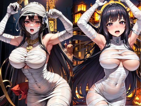 ミイラ女とエッチなハロウィンタイム サンプル9ページ目
