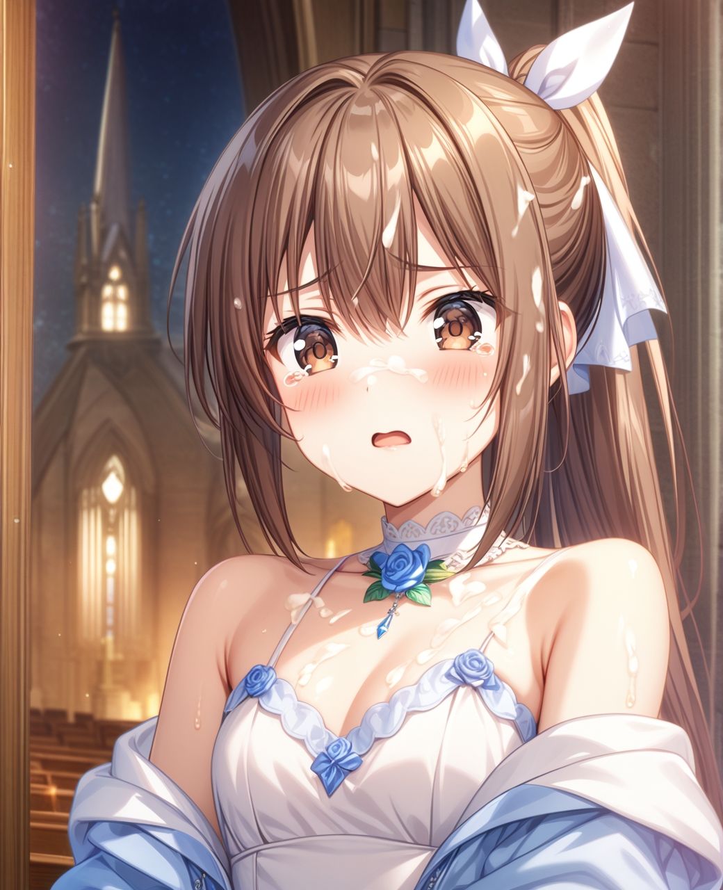 美少女〇〇まみれ・サ〇ー（防振り） サンプル1ページ目