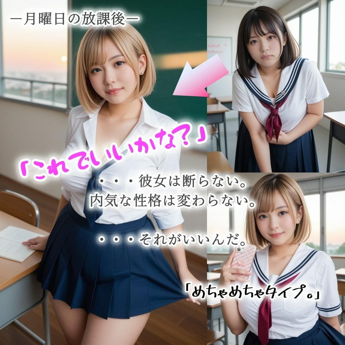 いいなりギャル〜更衣室でおま〇こ＆ぶっかけ〜 サンプル2ページ目